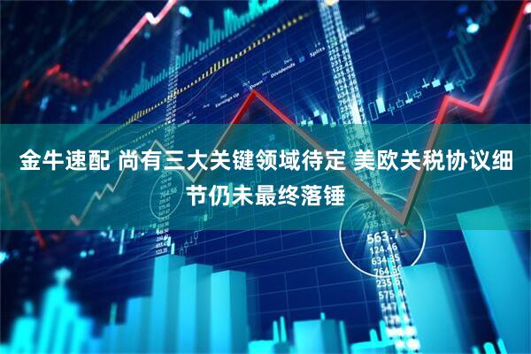 金牛速配 尚有三大关键领域待定 美欧关税协议细节仍未最终落锤
